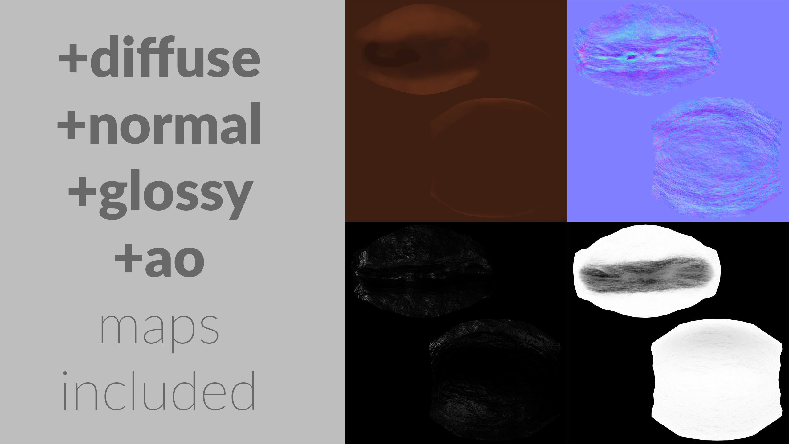 Coffee beans 3D model_7