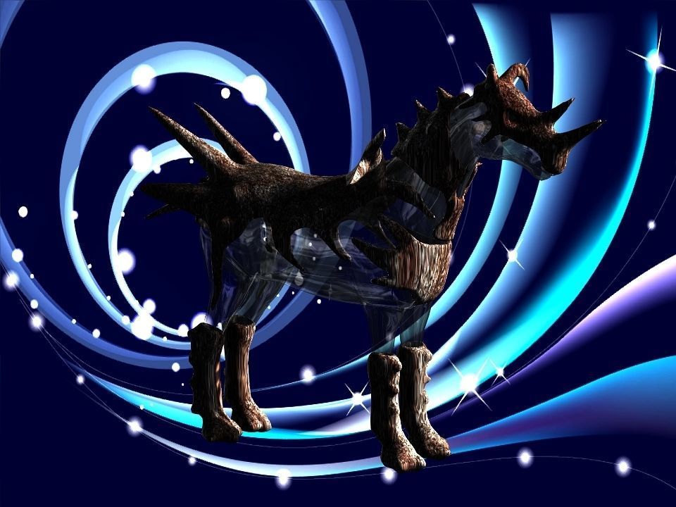 Terror berserk rider   Low-poly 3D model_34