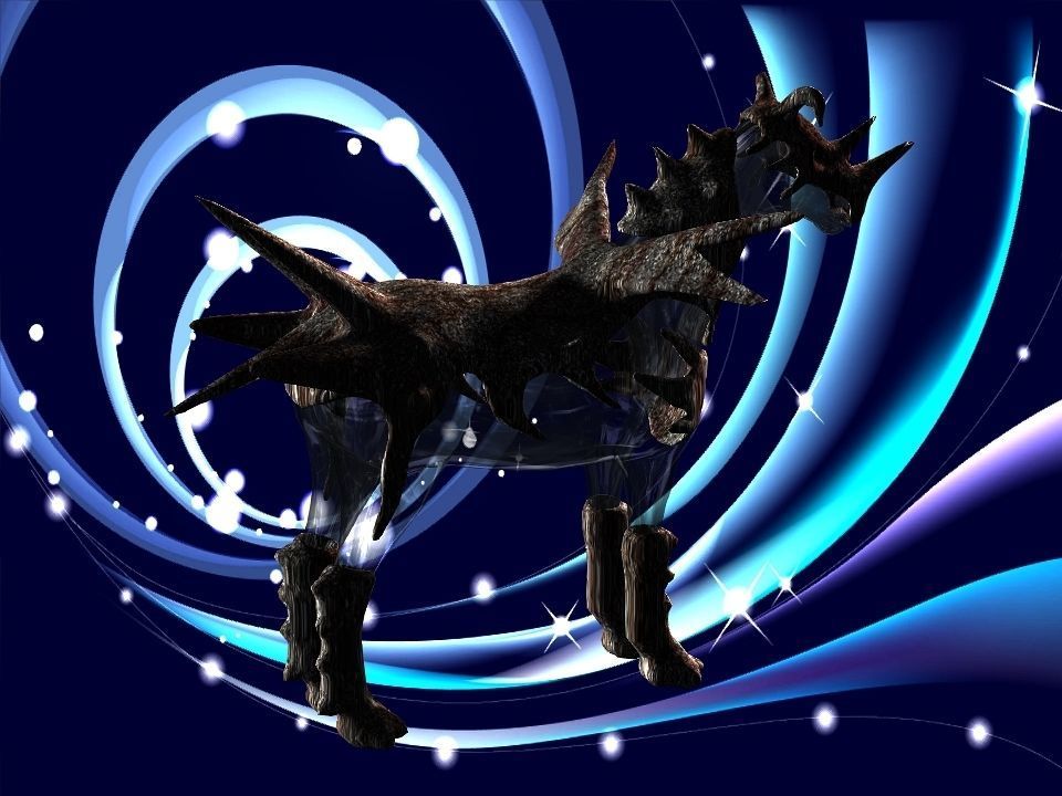 Terror berserk rider   Low-poly 3D model_37