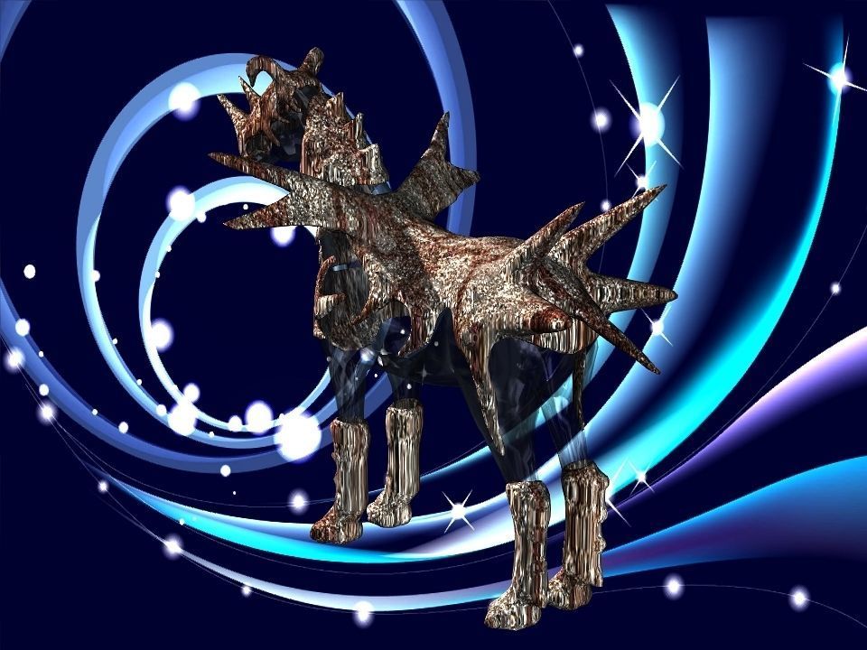 Terror berserk rider   Low-poly 3D model_39