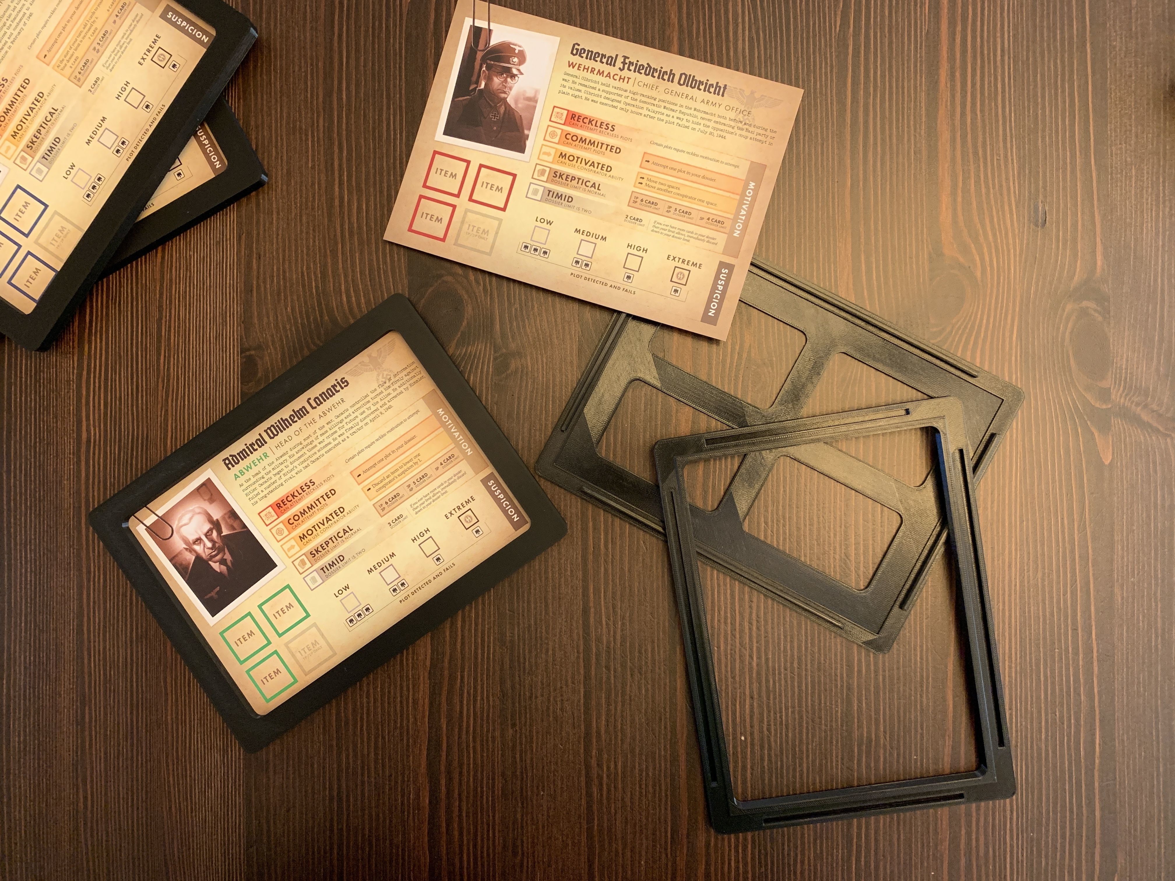 Black Orchestra Board Game Organizer Insert 3D print model_4
