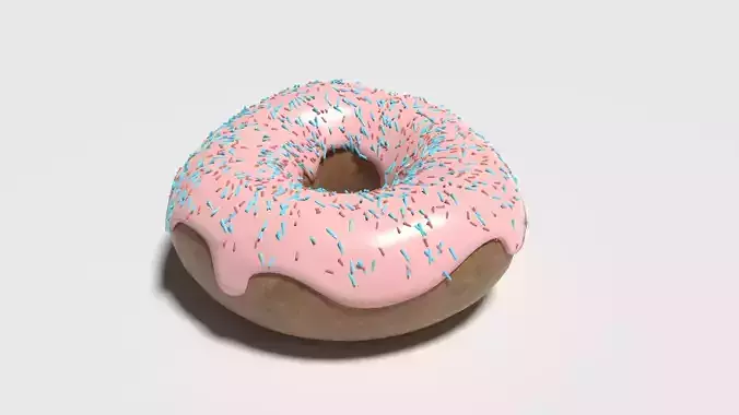 DONUT with sprinkles