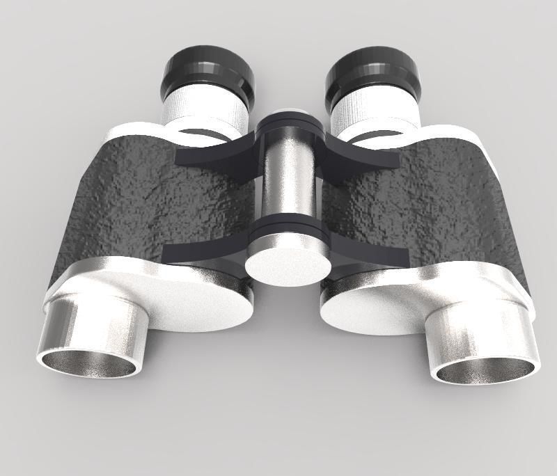 Binoculars 3D model_7