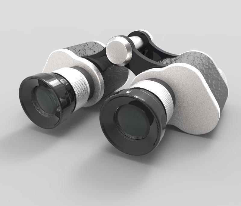 Binoculars 3D model_5