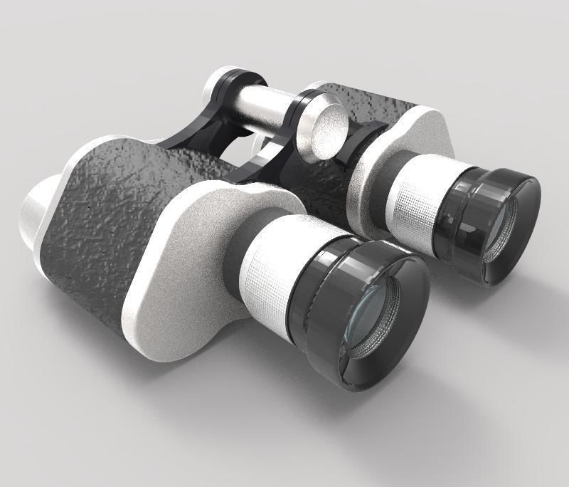 Binoculars 3D model_4