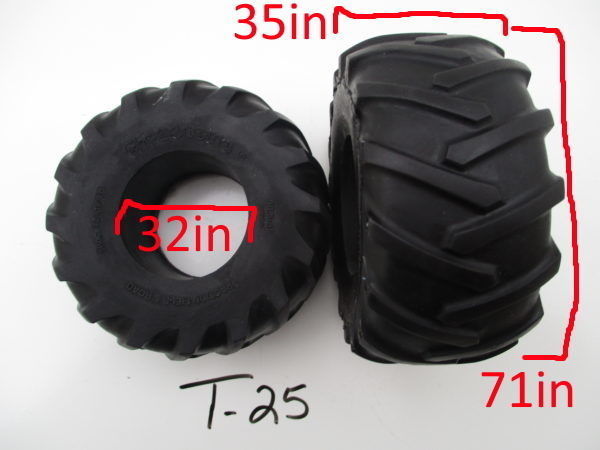 Tractor Tire - Tire 1 Low-poly 3D model_10