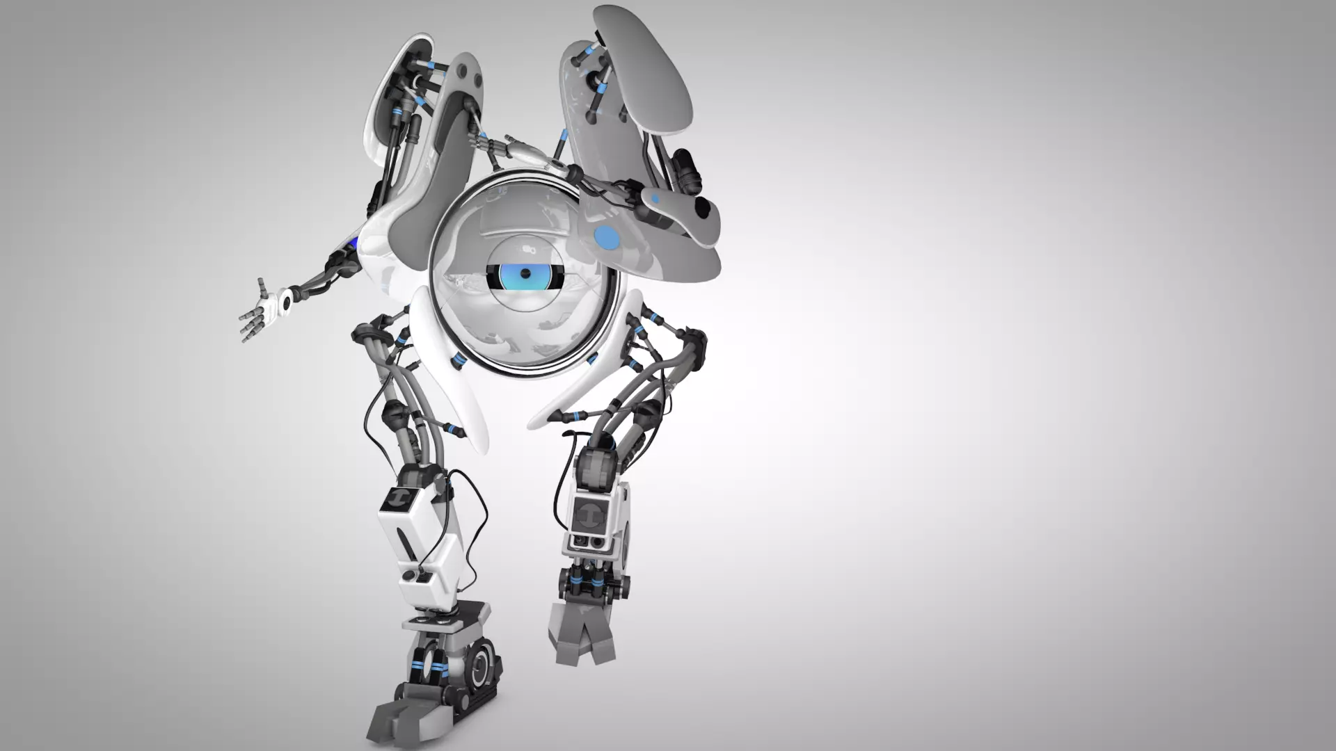 Portal 2 Atlas 3D model_0