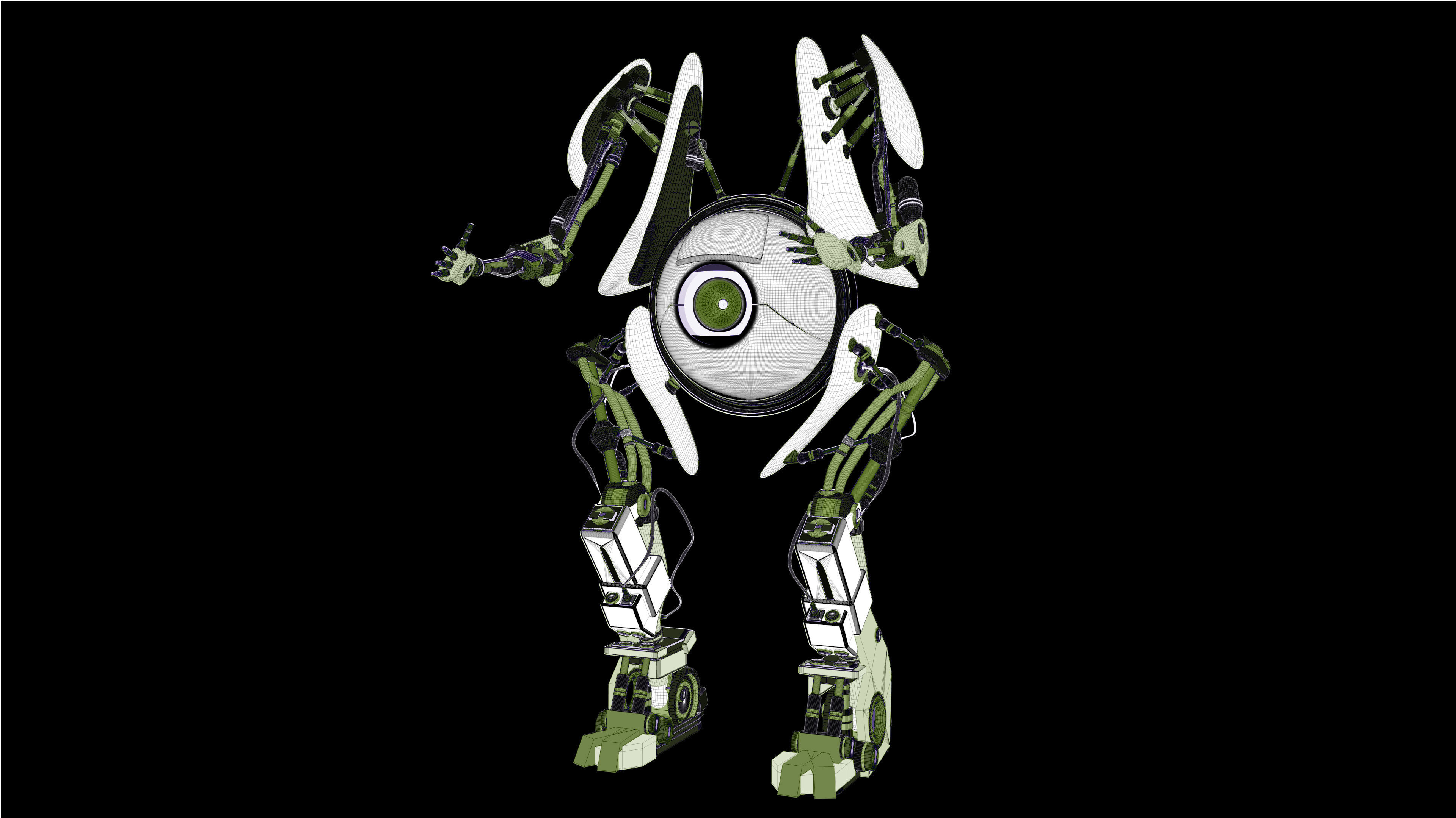 Portal 2 Atlas 3D model_5