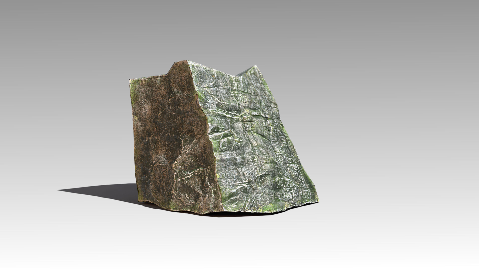 Stone 07 Set 01 PBR Low-poly 3D model_3