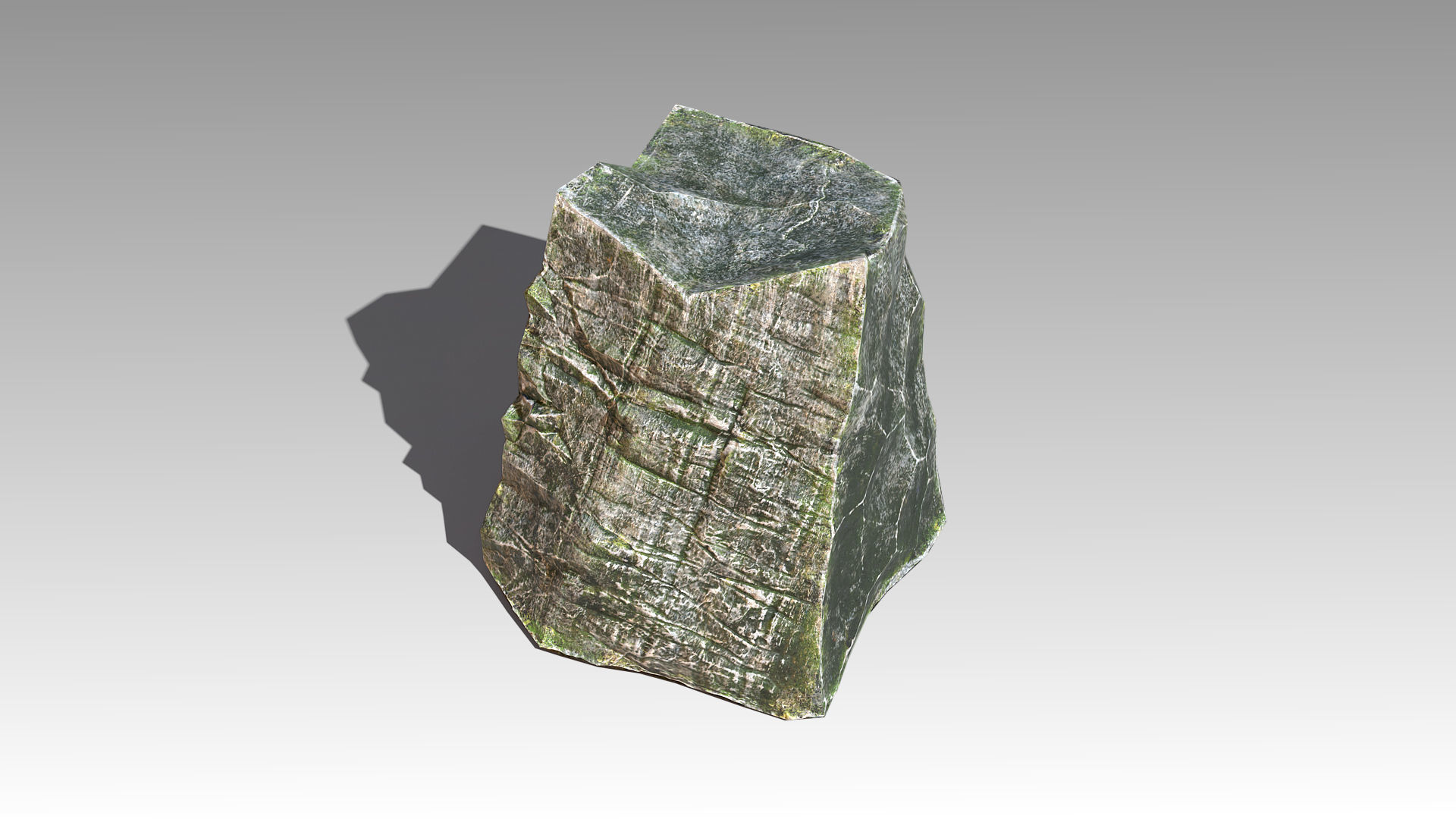 Stone 07 Set 01 PBR Low-poly 3D model_9