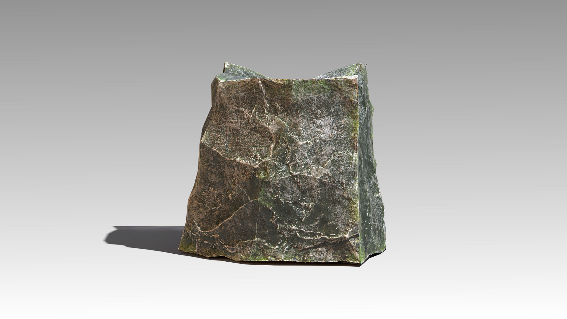 Stone 07 Set 01 PBR Low-poly 3D model_1