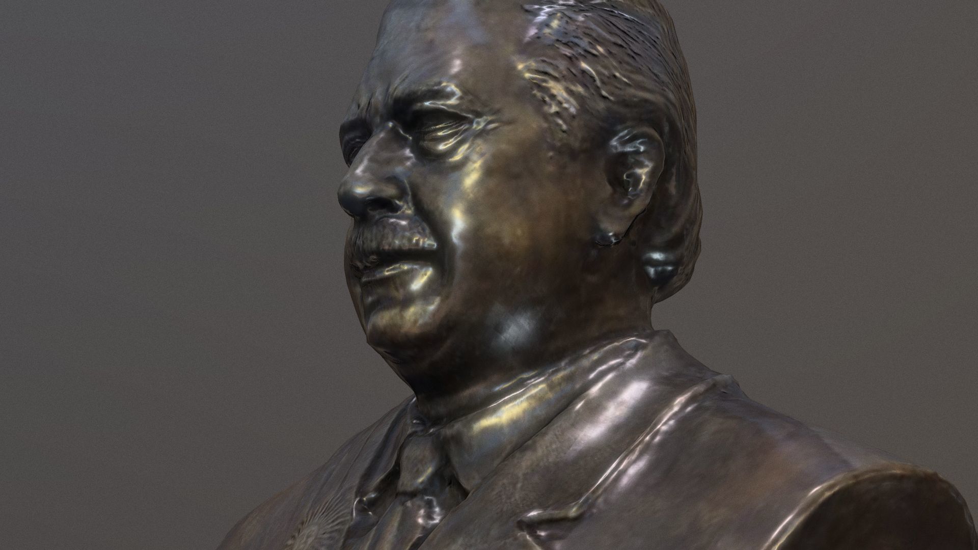 Raul Ricardo Alfonsin Printable STL 3D print model_5