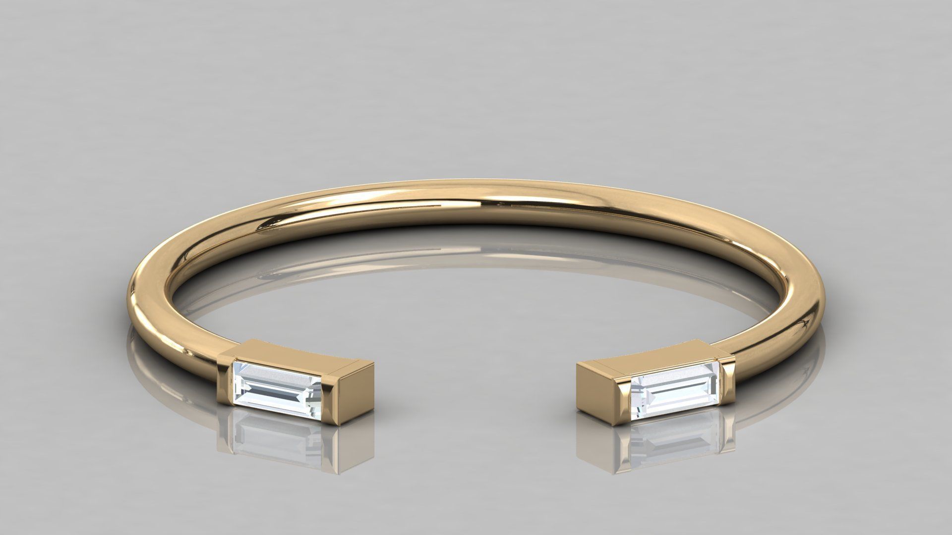 Women solitaire ring 3dm stl render detail 3D print model_8