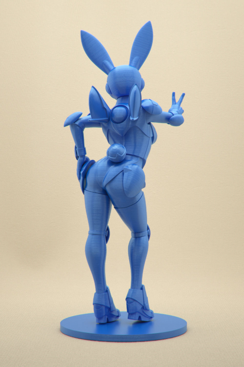 Sexy Space Bunny 3D print model_3