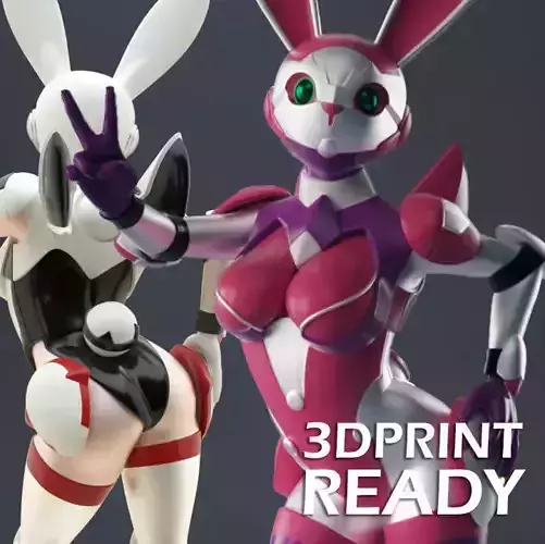 Sexy Space Bunny
