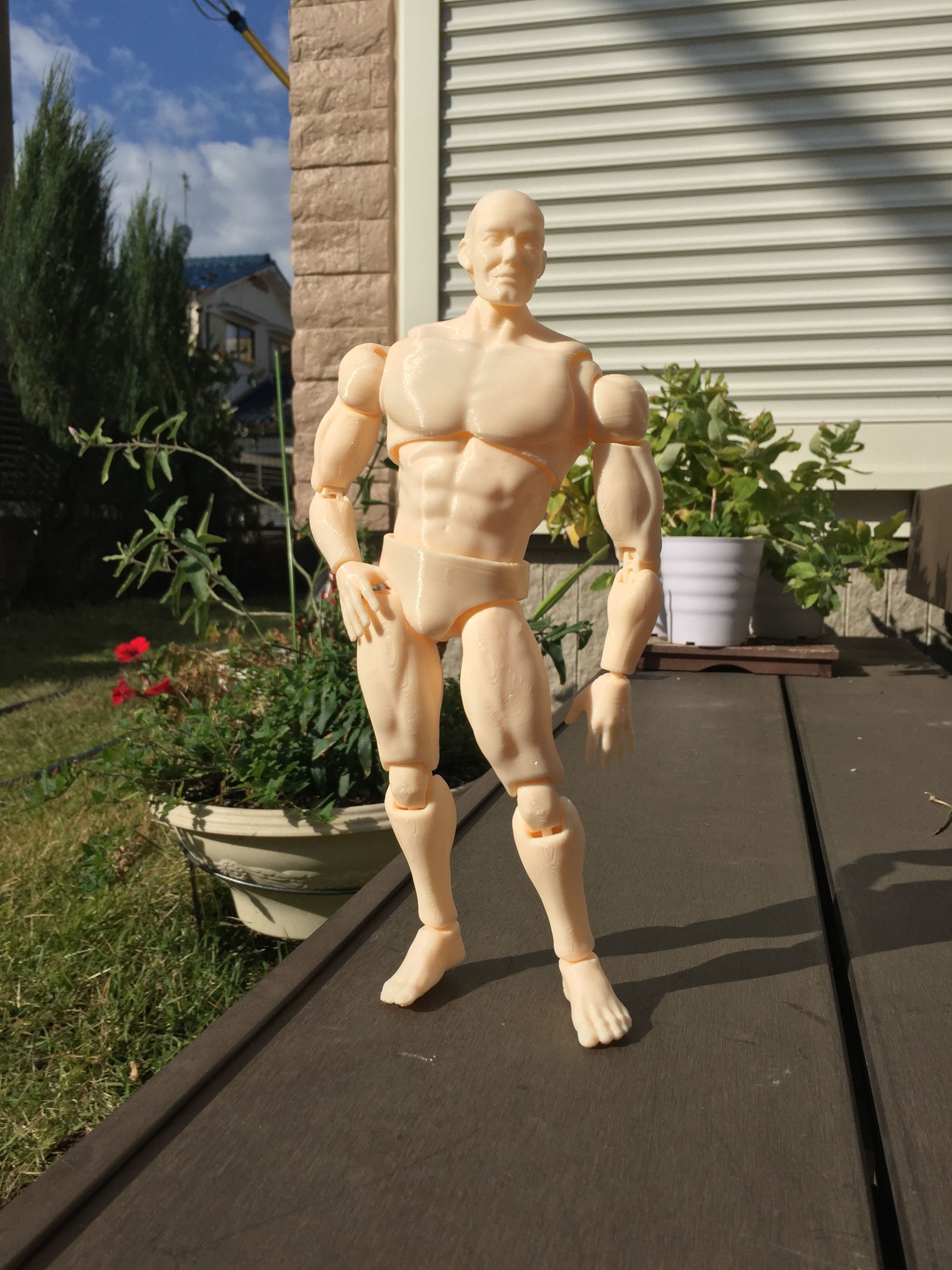 Articulated Poseable Male Figure 3D print model_11
