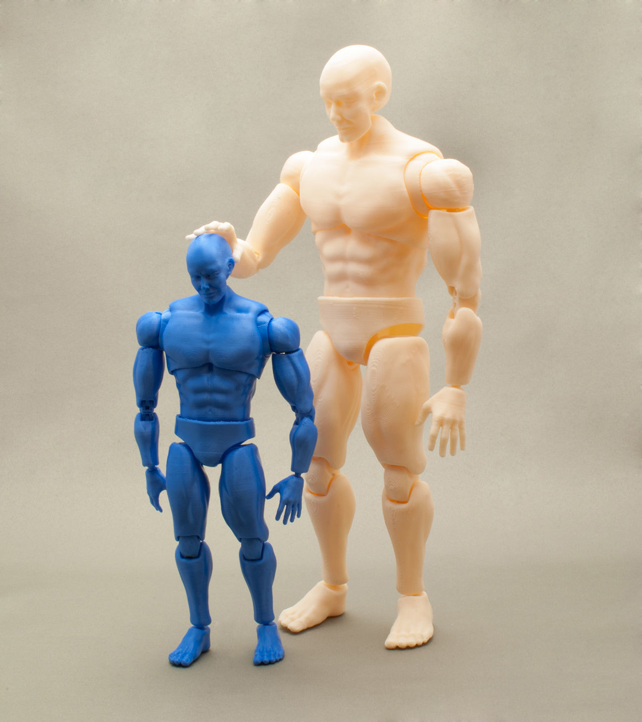 Articulated Poseable Male Figure 3D print model_7