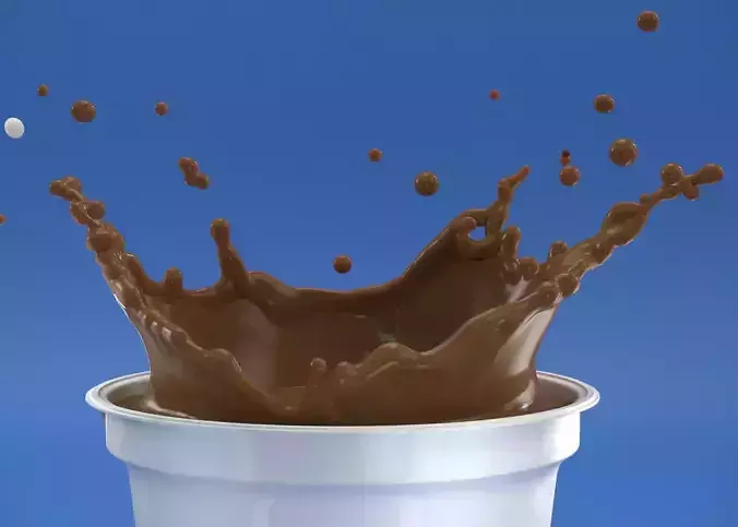 Milk and Chocolate splash 