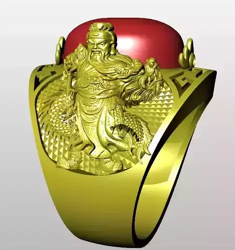 rings chinese dragon ring
