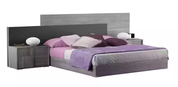 Bed FUTURA 180 STATUS 3D model