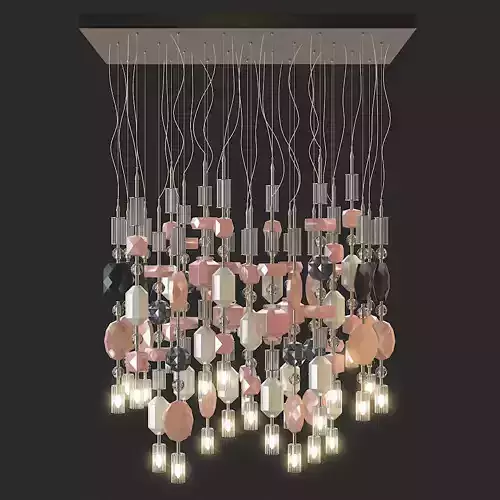 Abstract chandelier