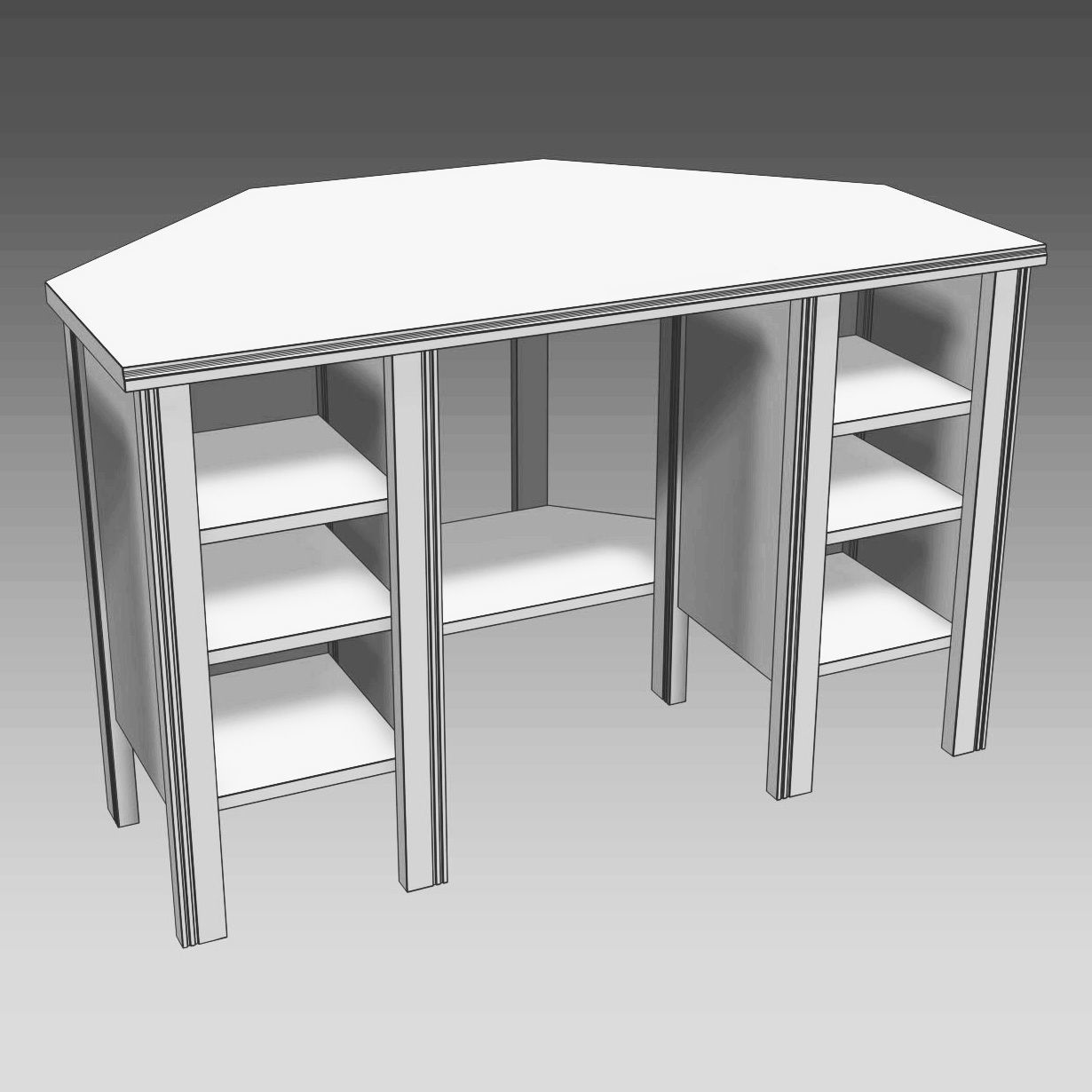 BRUSALI Corner desk 3D model_11