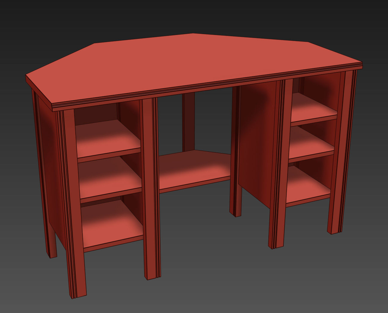 BRUSALI Corner desk 3D model_7