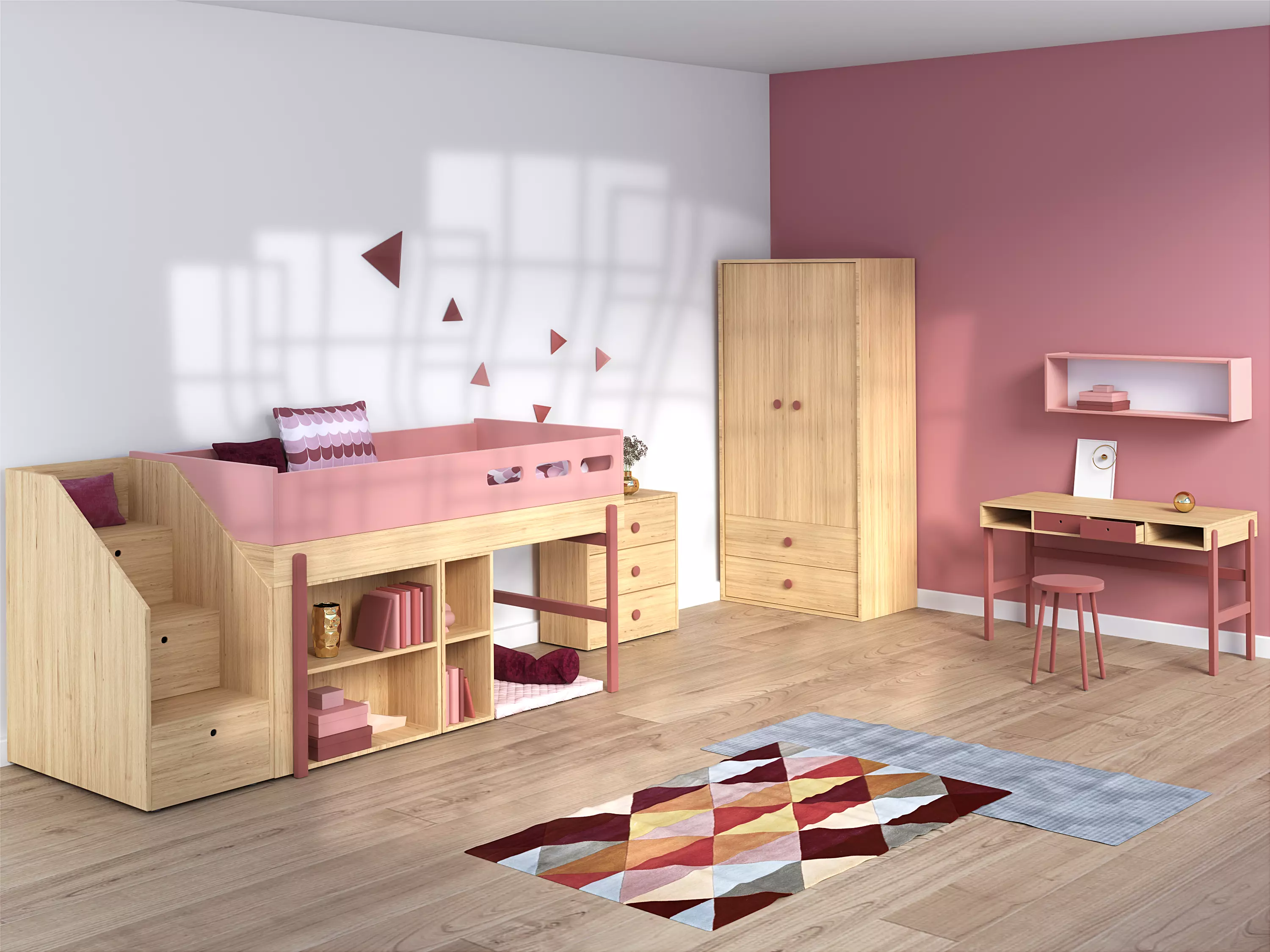 Flexa POPSICLE kidsroom 3D model