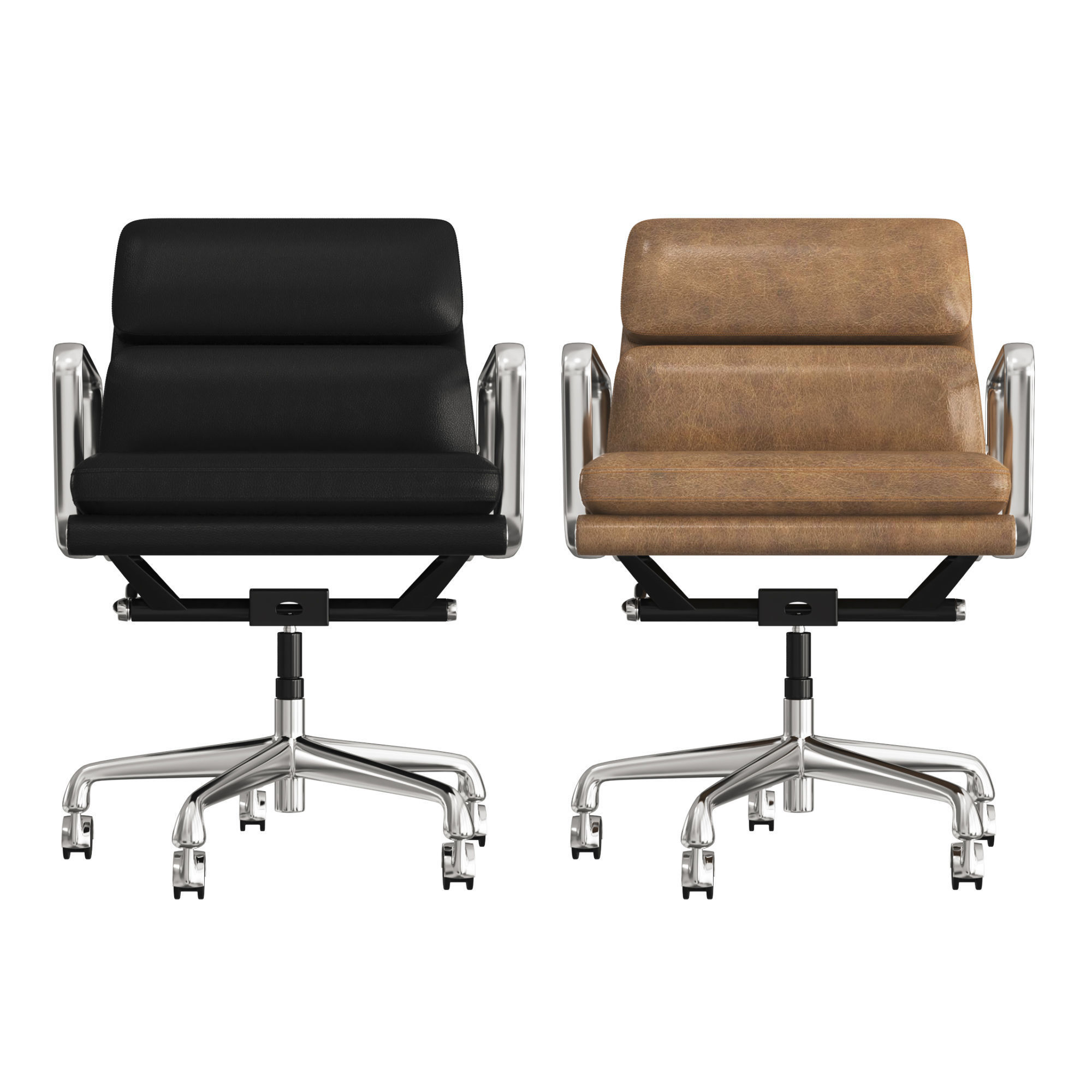 Eames Executive Soft Pad  3D model_4