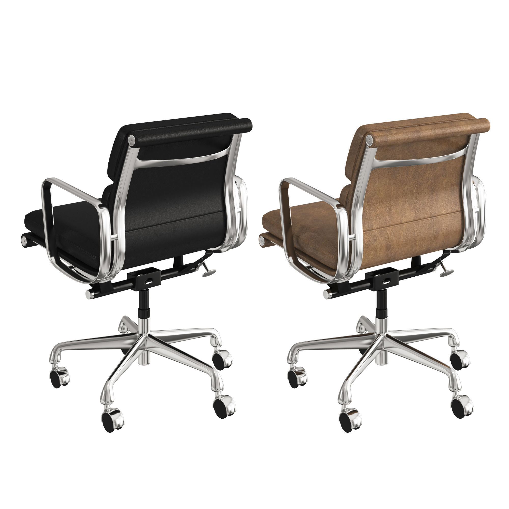 Eames Executive Soft Pad  3D model_1