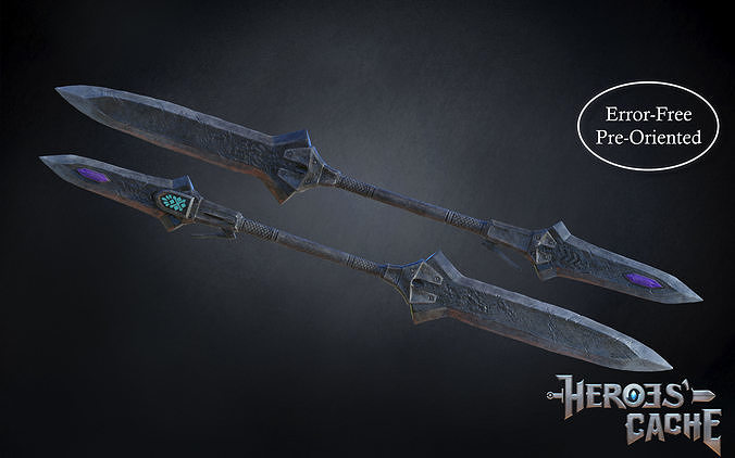 Monster Hunter World - BlackSteel Insect Glaive 3D print model