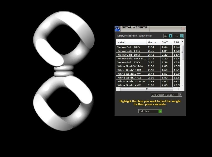 Chain Bracelets 23 3D print model_14