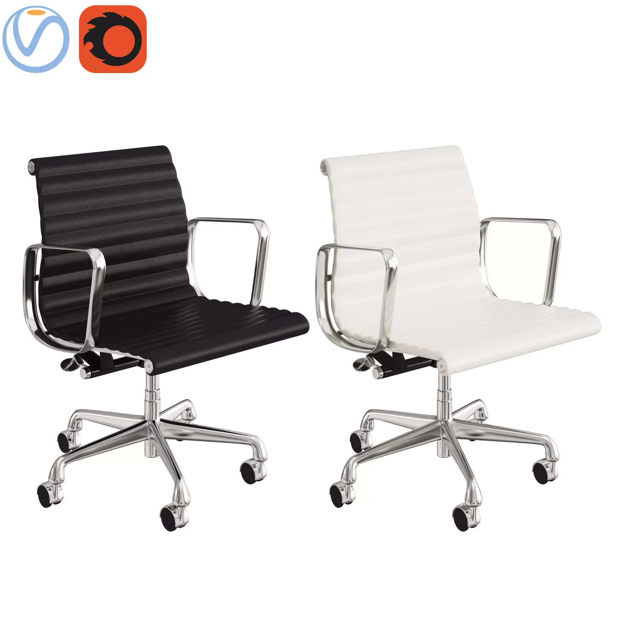 Eames Management Chair 3D model