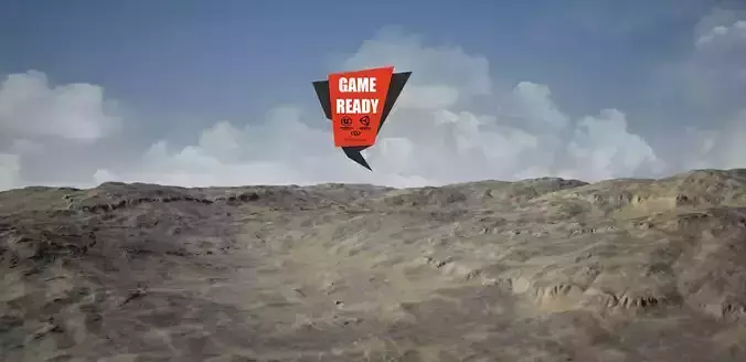 Arid Land PBR GameReady