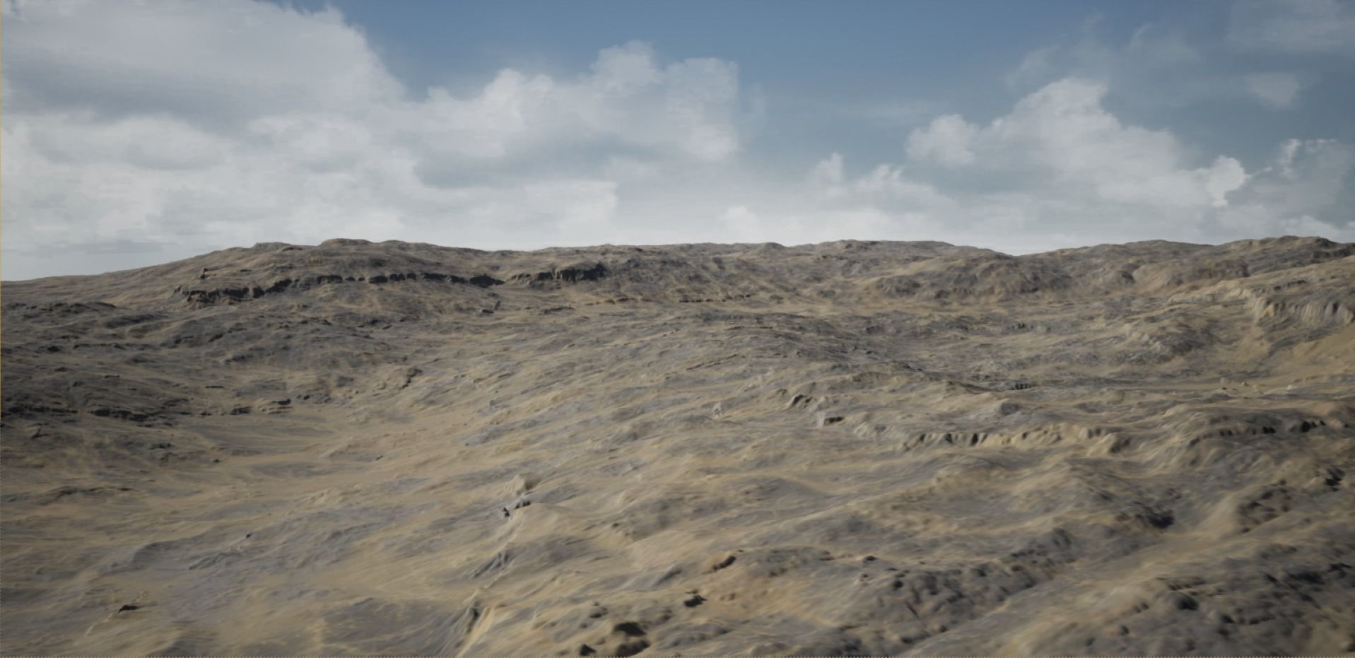 Arid Land PBR GameReady Low-poly 3D model_10