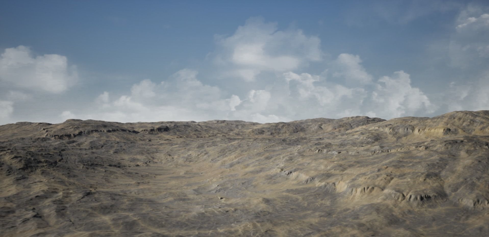 Arid Land PBR GameReady Low-poly 3D model_8