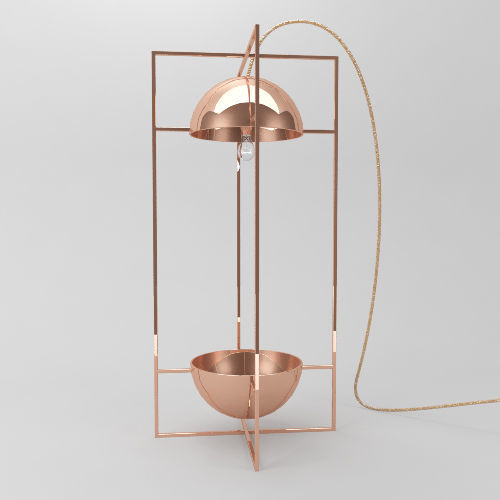 Exhibit light bowl