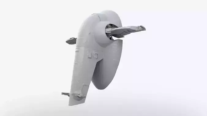 Slave One Spaceship 3D print model