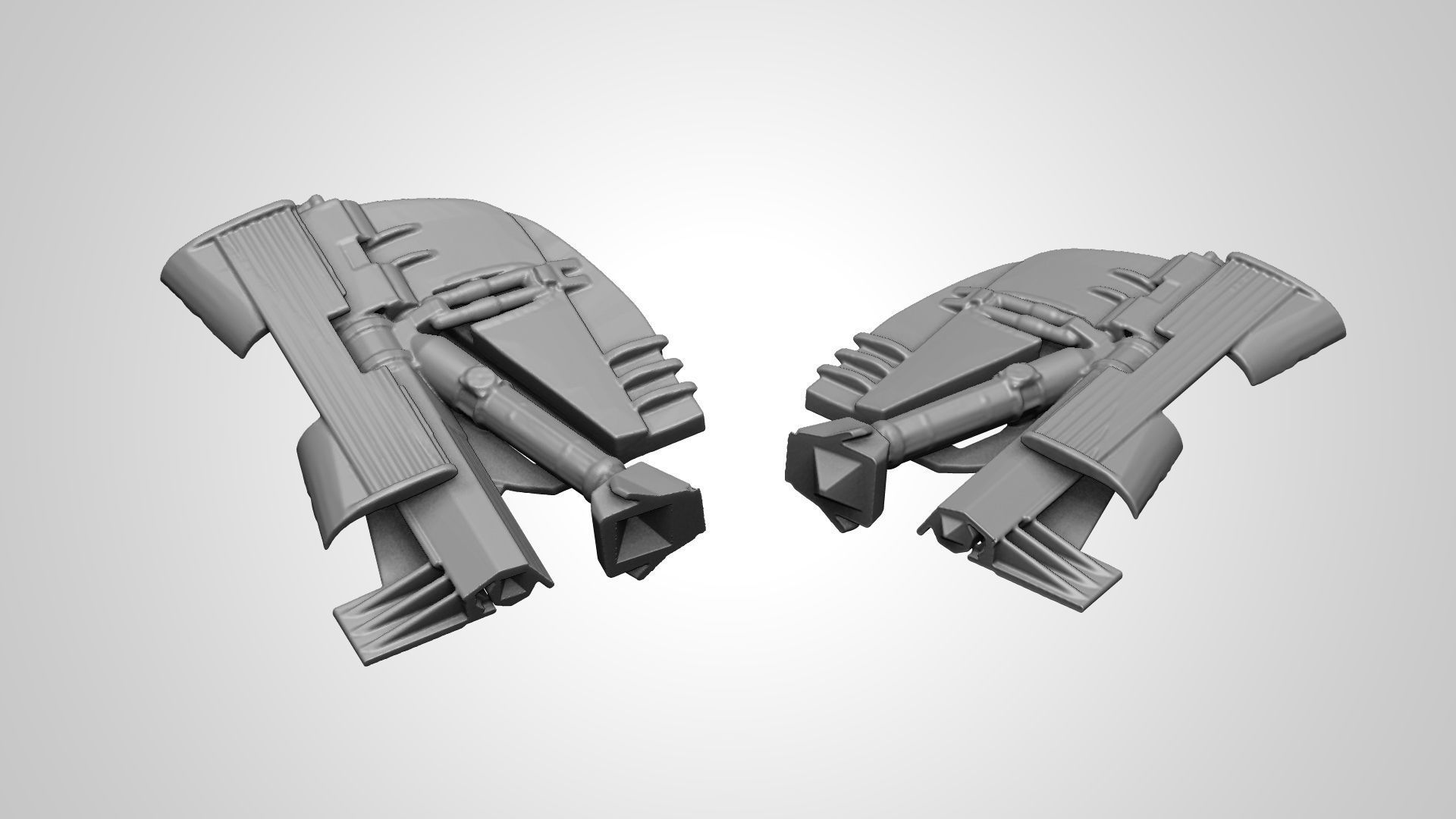 Slave One Spaceship 3D print model_4