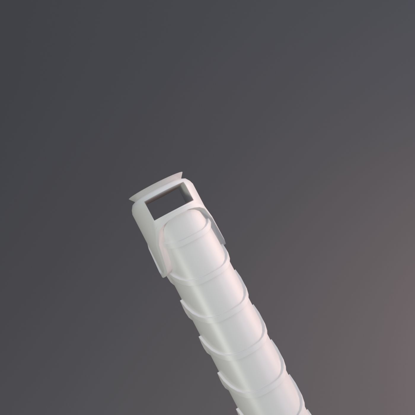 Thor hammer in stone 3D print model_6