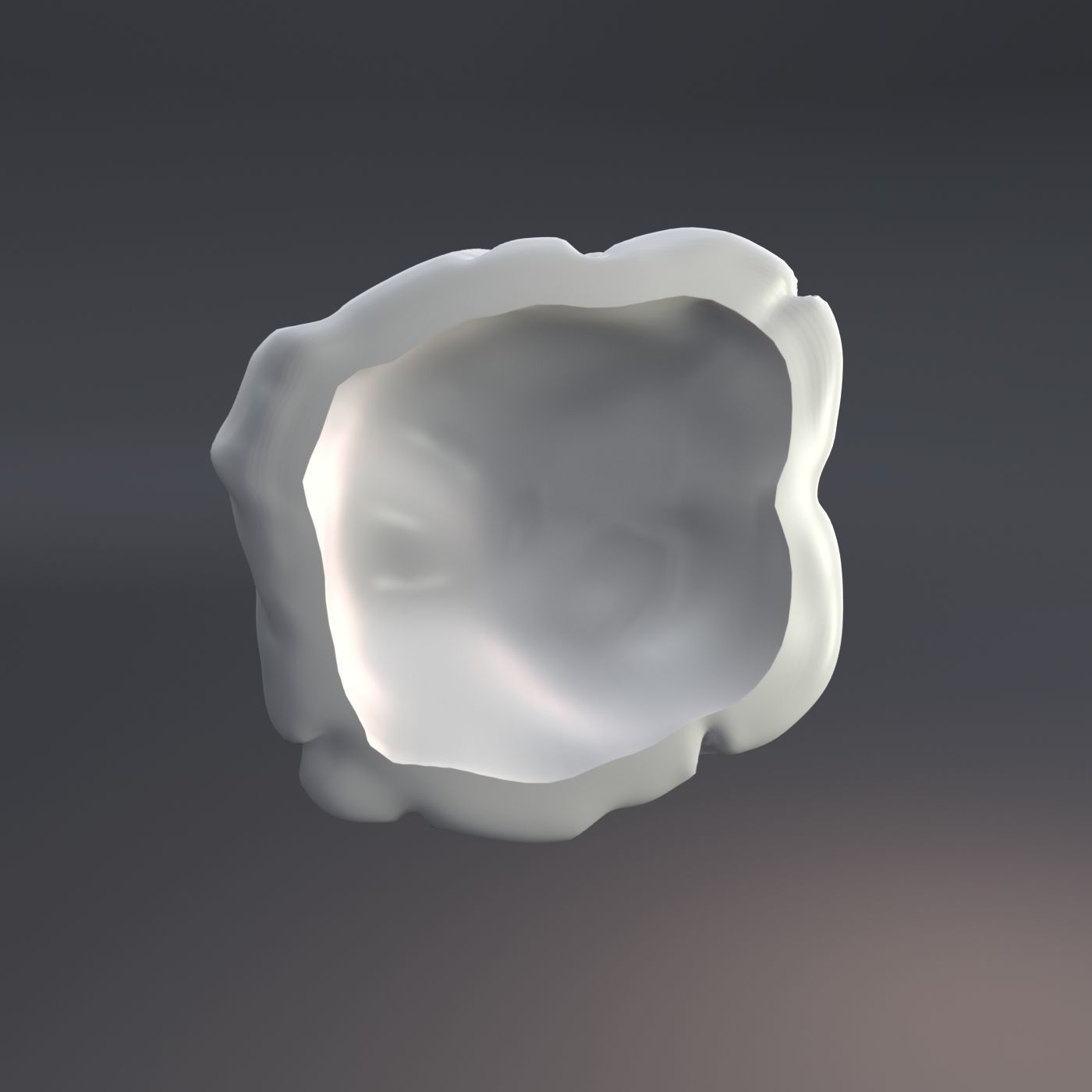 Thor hammer in stone 3D print model_8