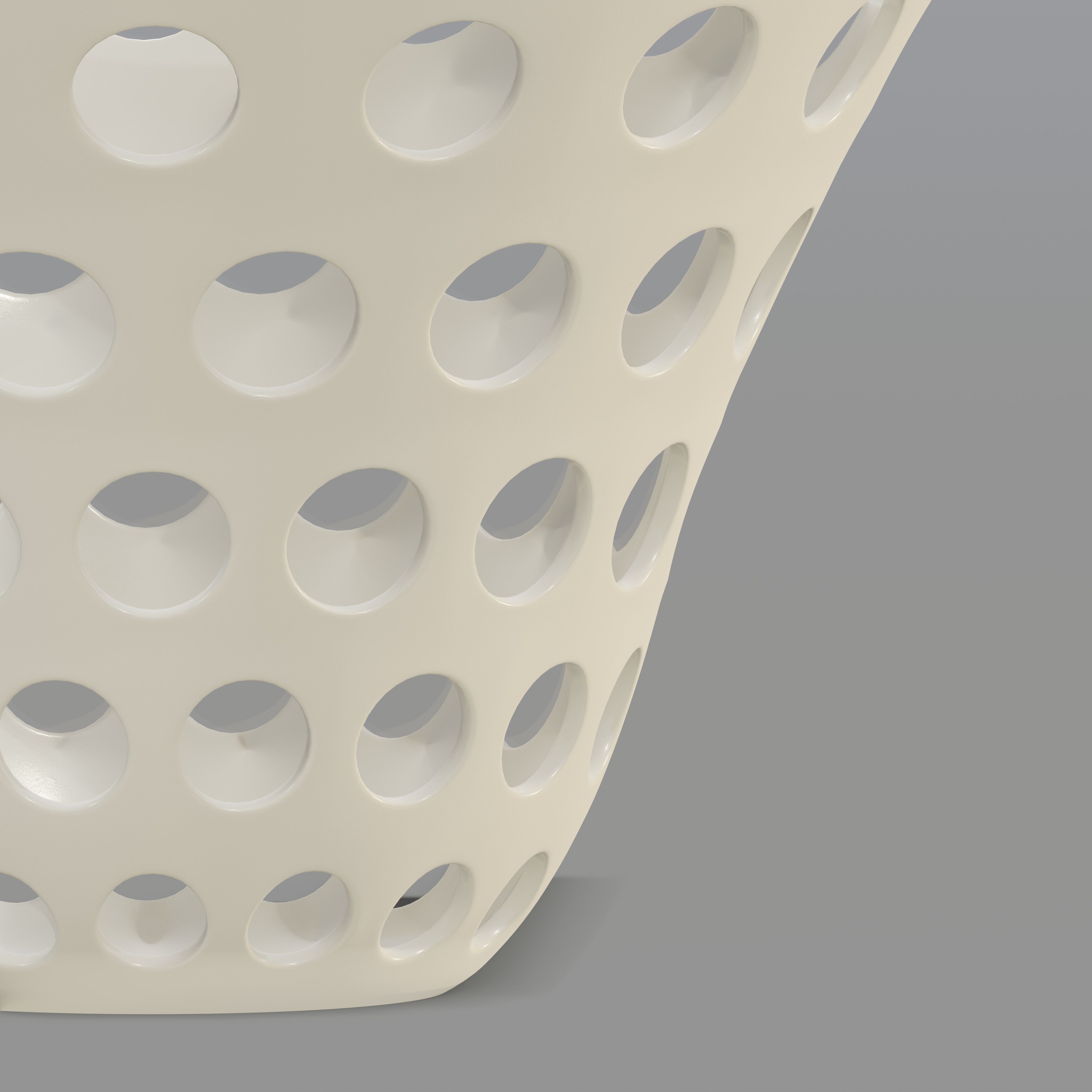 Arabic Pierced Ceramic Lantern 3D model_3