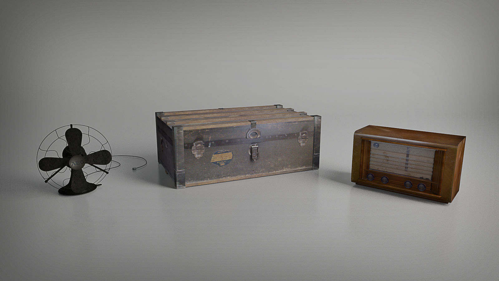Old Fan AEG 3D model_3