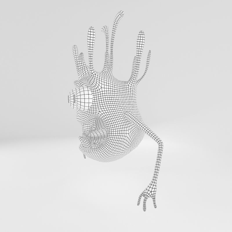 Green Monster 3D model_7