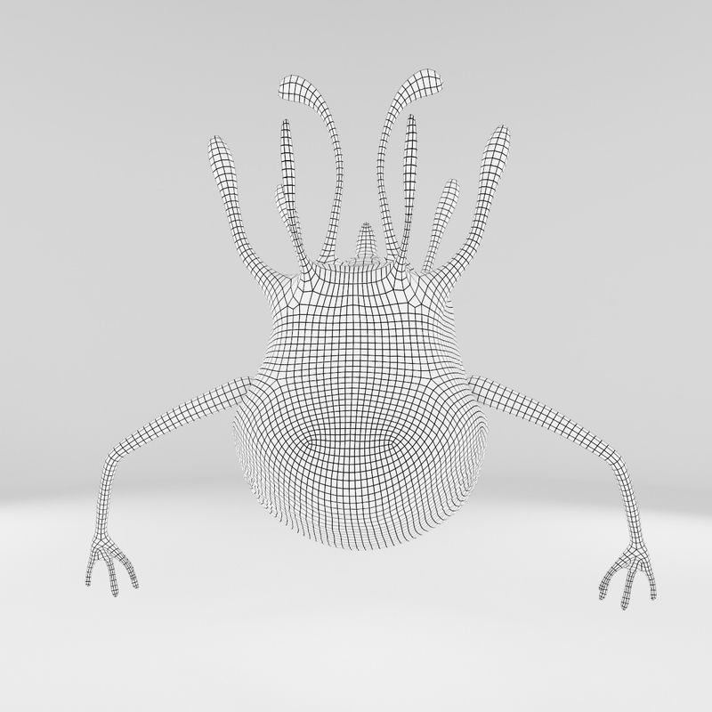 Green Monster 3D model_10