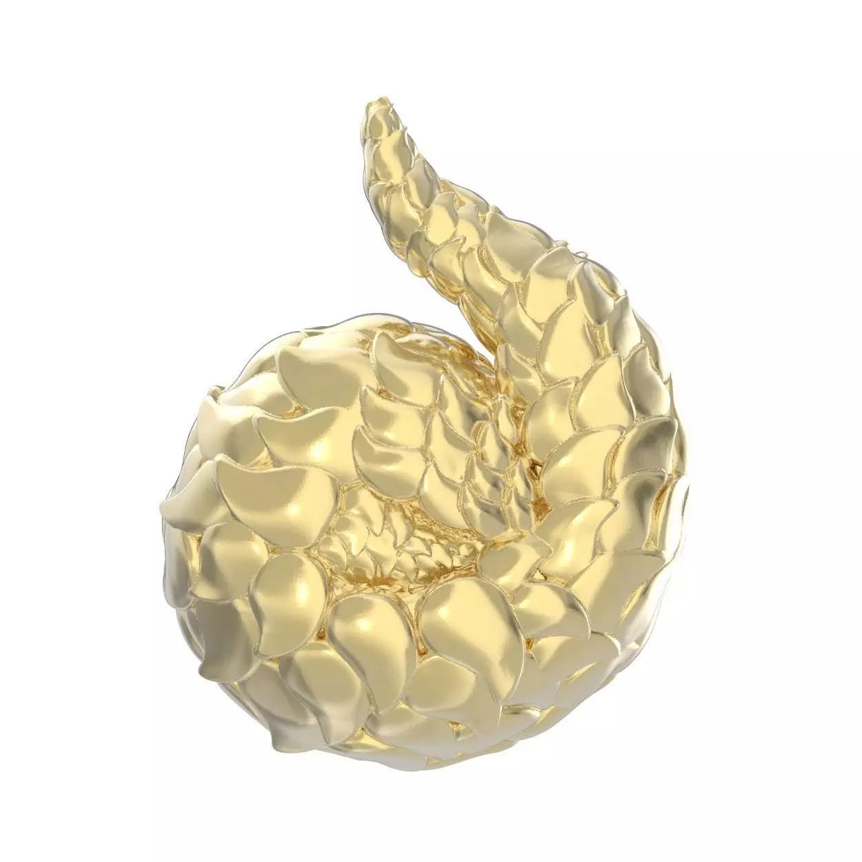 pangolin pendant 3D print model