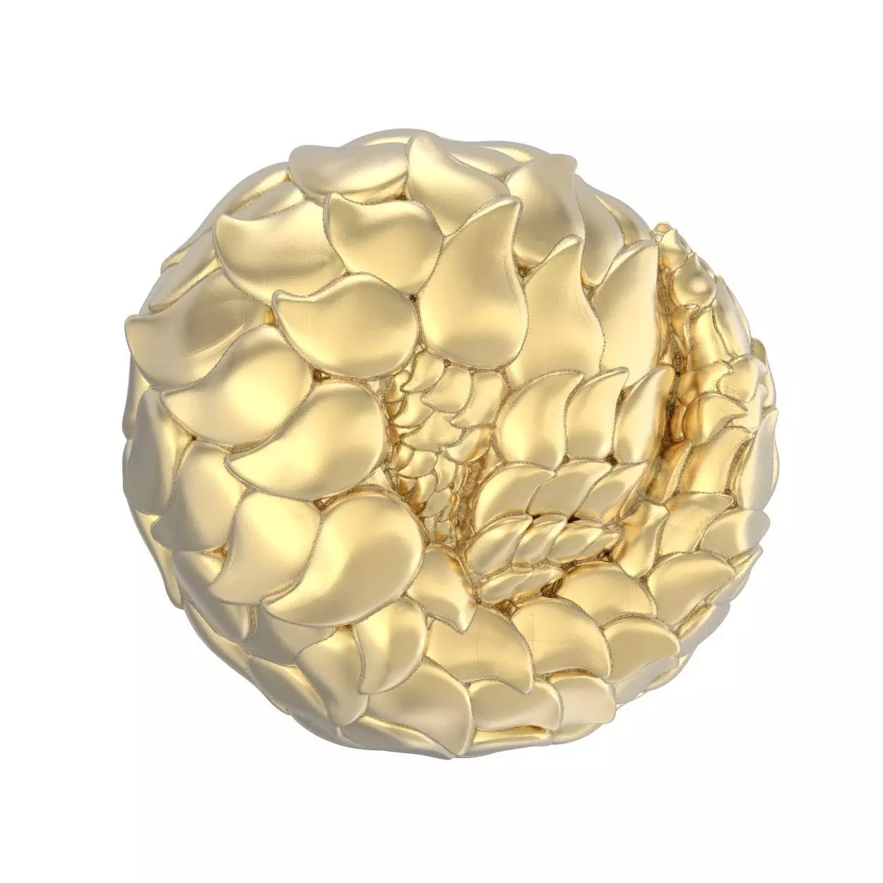 pangolin earring 3D print model
