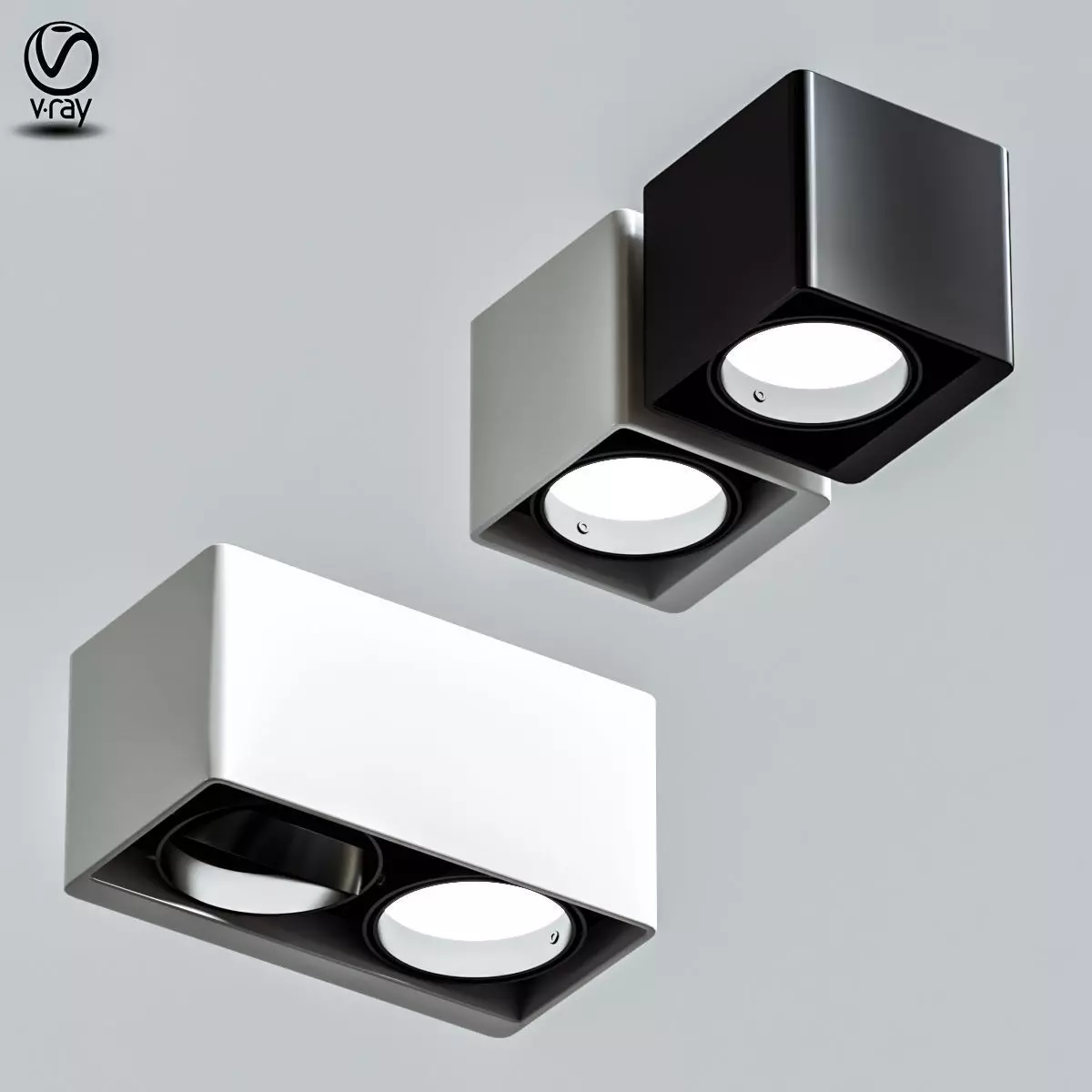 Delta Light Boxter 3D model_0