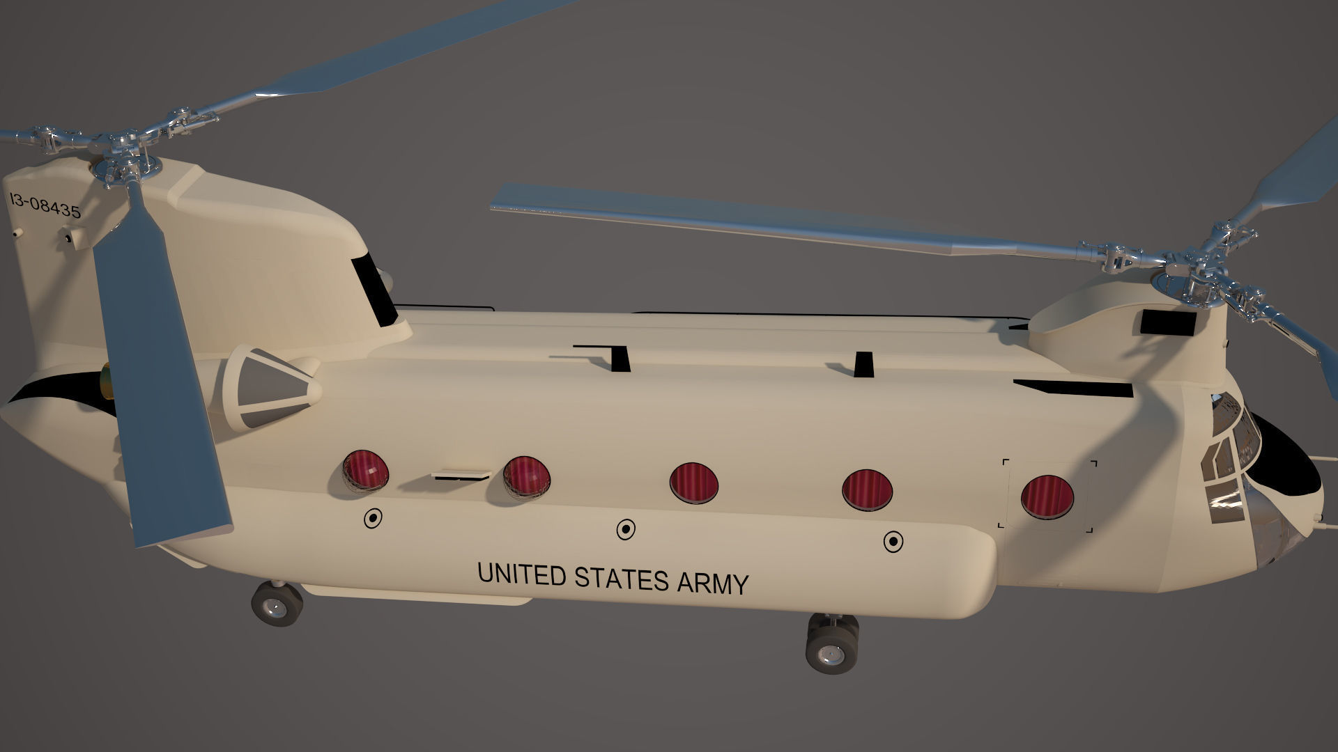 US Army Chinook CH 47 F 3D model_38