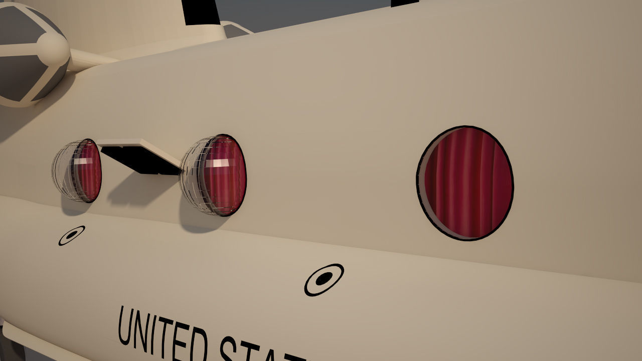 US Army Chinook CH 47 F 3D model_34